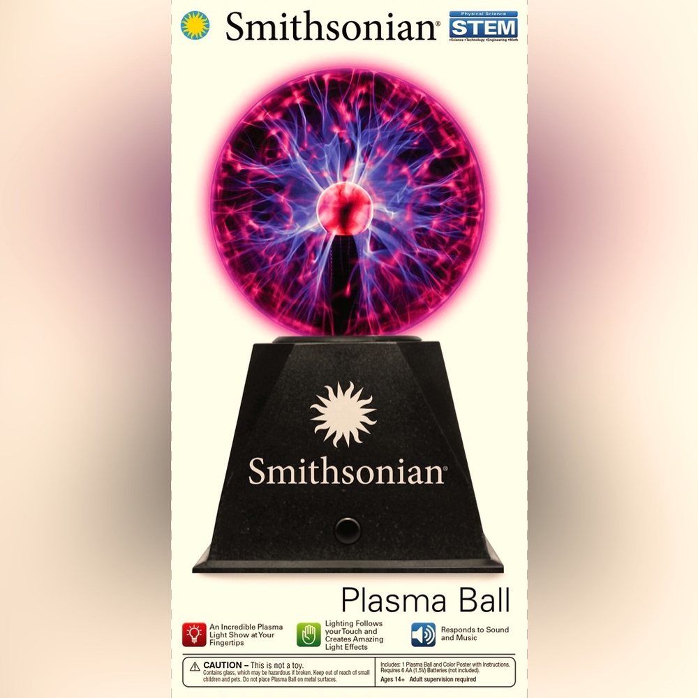 Smithsonian plasma ball